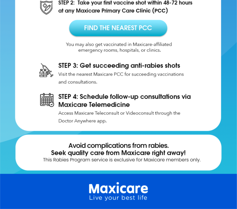 Manage rabies with Maxicare’s Rabies Program Premier Healthcare